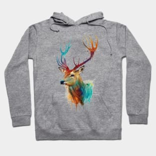 Colorful Deer #1 Hoodie